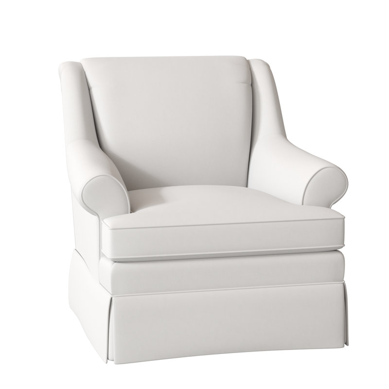 Fauteuil Eliana, Oui, Sergé performance Peyton 31 blanc