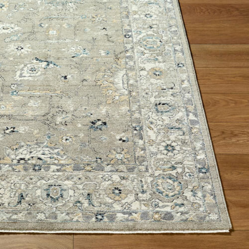 Rushton Machine Woven Indoor Area Rug, Rectangle 6'7" x 9'6"