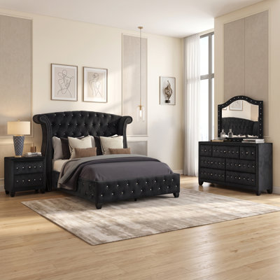 Rausch 4 Piece Bedroom Set