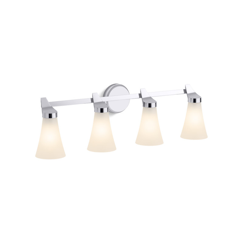 Simplice Four-Light Sconce, Polished Chrome