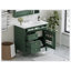 Meuble-lavabo moderne 36 po avec lavabo supérieur