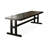 Black Rectangular Solid Wood writing desk-117867020
