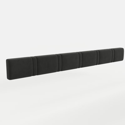 Tail end upholstered panel
