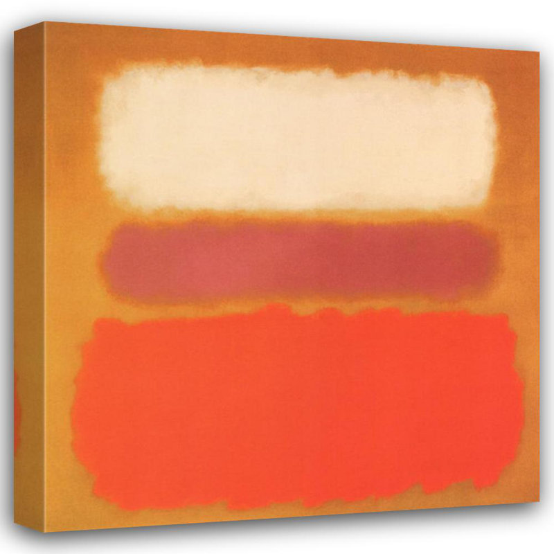 Nuage blanc sur fond mauve, 1957, H 21 po x l 20 po