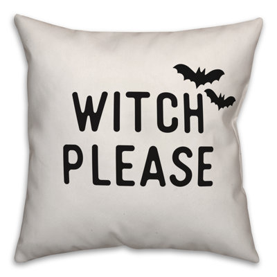  Housse de coussin Witch Veuillez jeter un coup d'œil