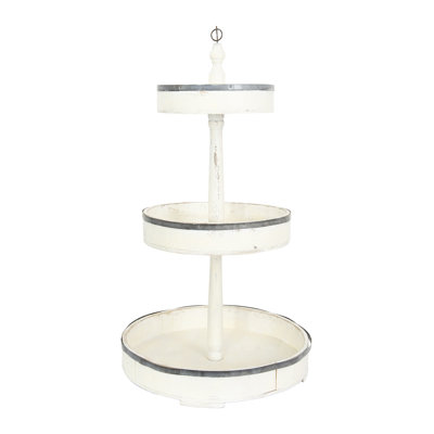 Wood Tiered Stand