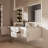Geneva 80" Wall-Mounted Double Bathroom Vanity Set-87285975-112899584