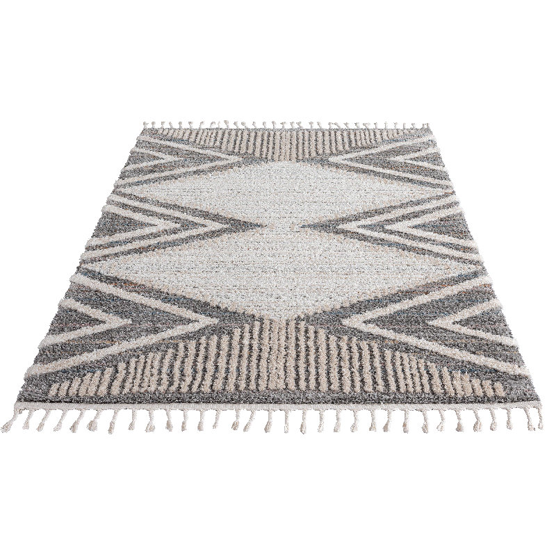Shockley Geometric Patterns Area Rug, Rectangle 80 x 150cm