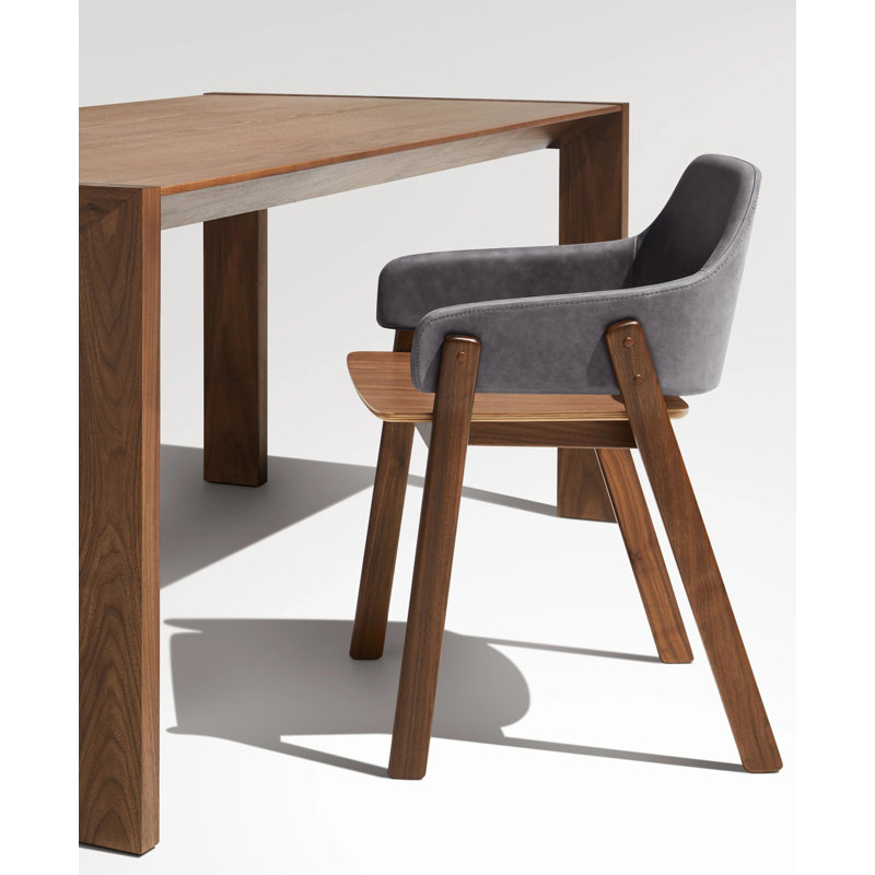 Second Best Walnut Wood Dining Table, 33" W x 76" L