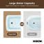 Baignoire de trempage autoportante en acrylique avec drain latéral 47 po x 27 po Selene-105154458
