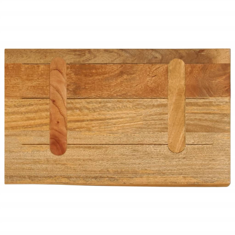 Everlie Solid Wood Table Top, 3.8cm H x 60cm W x 40cm D