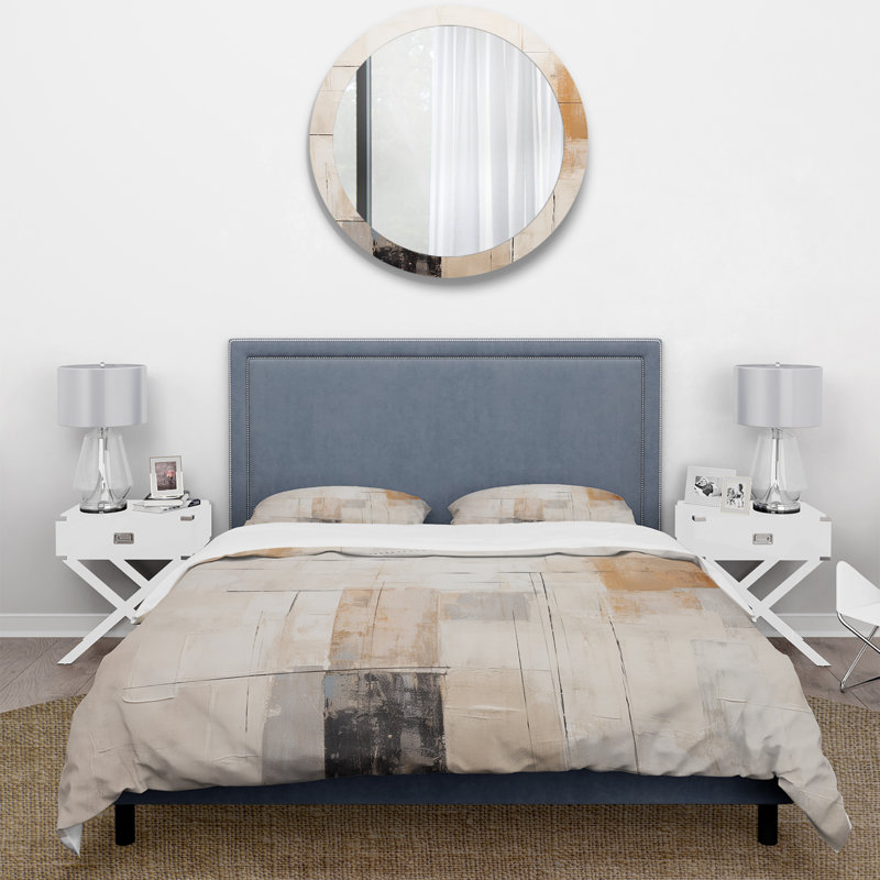 Minimalisme moderne scandinave art zen - ensemble de housse de couette scandinave moderne
