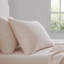 Ensemble de draps en coton percale rose Martha Stewart-115629657-115629666