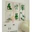 Abstract Greenflower Print-414133016