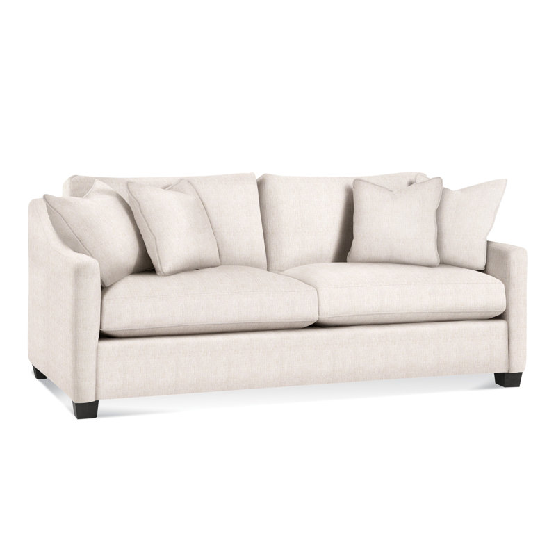 Oliver Sofa, White Sugar Performance; 0863-91, Honey