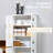 48.5" Farmhouse Kitchen Pantry, Floor Storage Cabinet