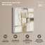 "Antique Plaster II", reproduction d'art sur toile encadrée par Art Remedy, cadre blanc, 24 x 30-1310571652-1310571649