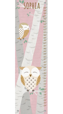 Tableau de croissance personnalisé Birchwood Owl