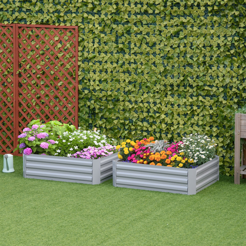 Lit de jardin surélevé galvanisé pour tous vos besoins de jardinage