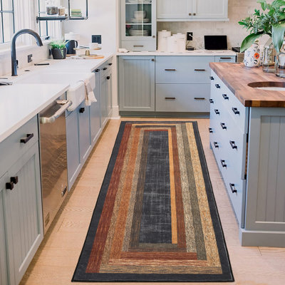 Tapis Xhemir avec envers antidérapant