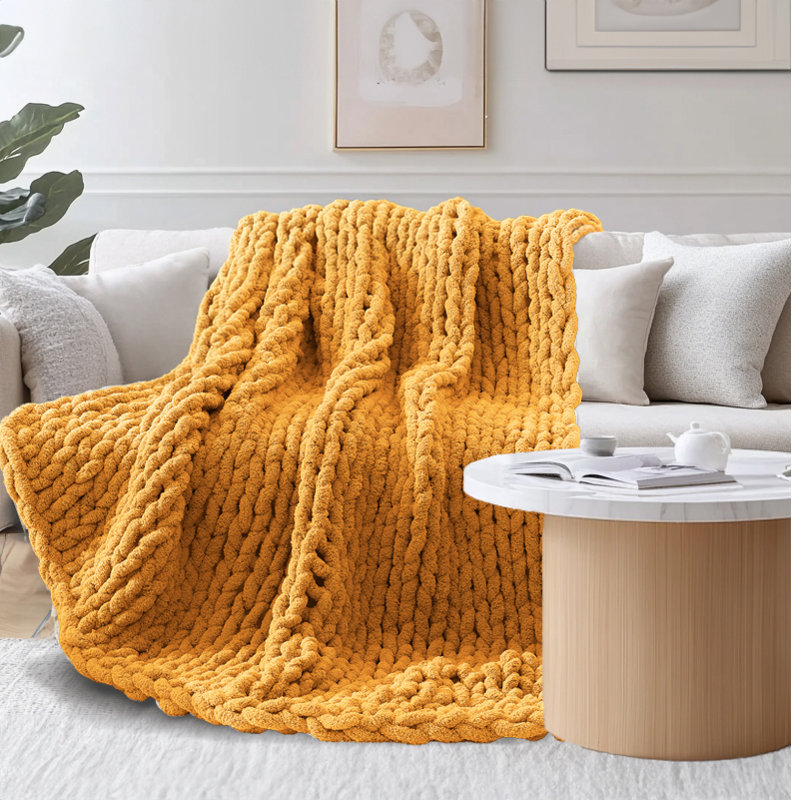 Jeté Chunky, Jaune