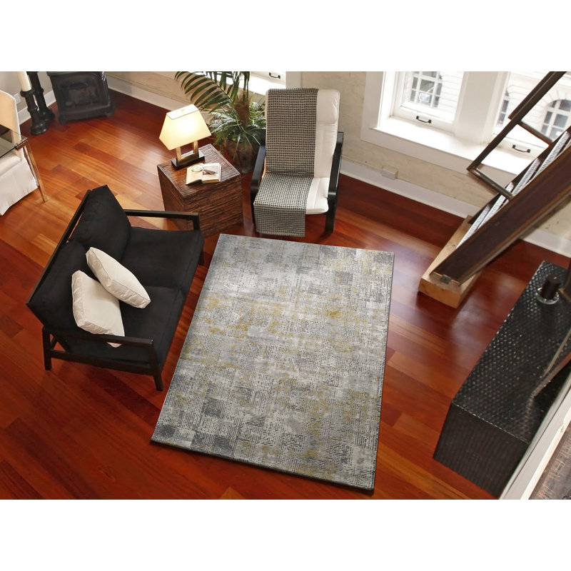 Gudino Solid Colour Area Rug, Rectangle 140 x 200cm