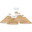 Artiola 4-Light Matte White Semi-Flush Mount Light