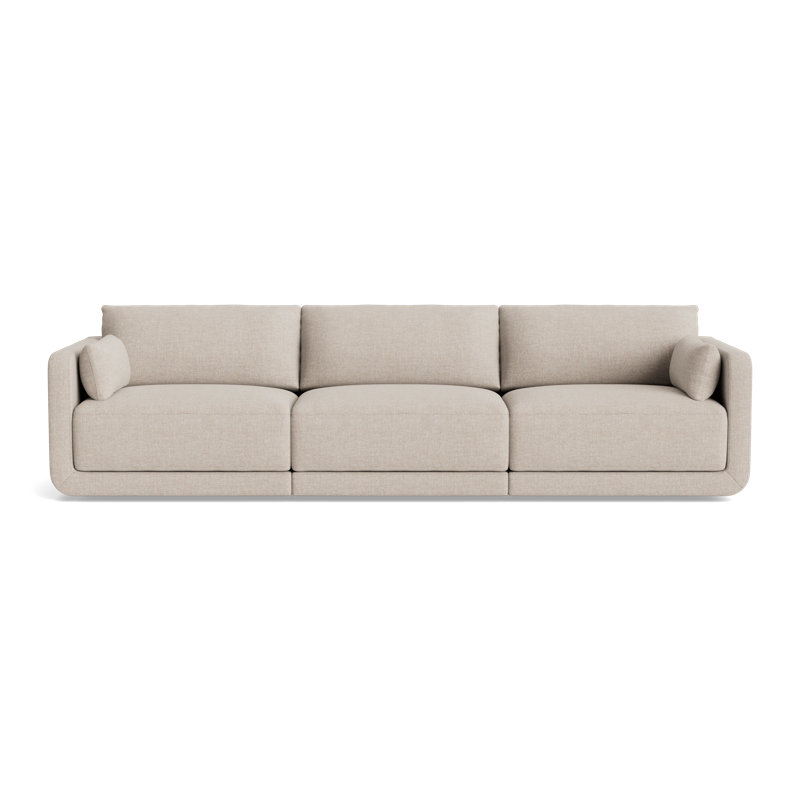 Eva Modular Sofa, Performance Weave - Natural