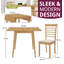 Mcneill 2 - Person Drop Leaf Dining Set-1820683005-1820683004