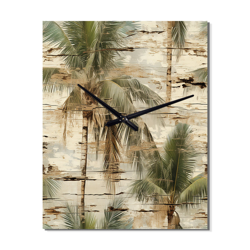 Janaq - Horloges murales tropicales, Petit