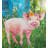 Farm Garden Stake - Pig