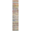 Hand Knotted Abstract Area Rug in Beige/Gold/Gray