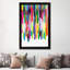 Colourful Stripes IV by Mareike Böhmer - Painting on Canvas-1405235409-1405235408