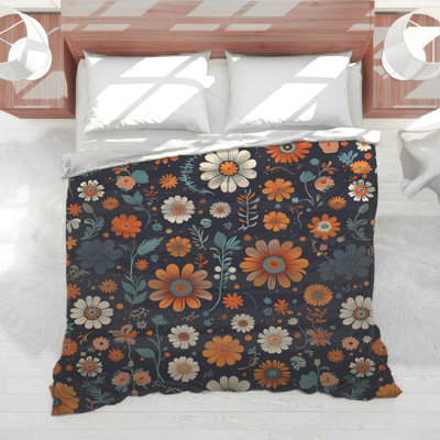 Édredon à motif floral Boho Boho