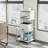 Cecilwood 30'' H Printer Stand with Wheels-1069622240-1012294743