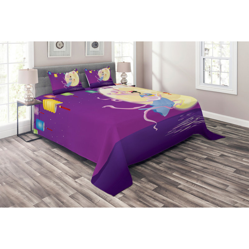 Eclectic Polyester Coverlet
