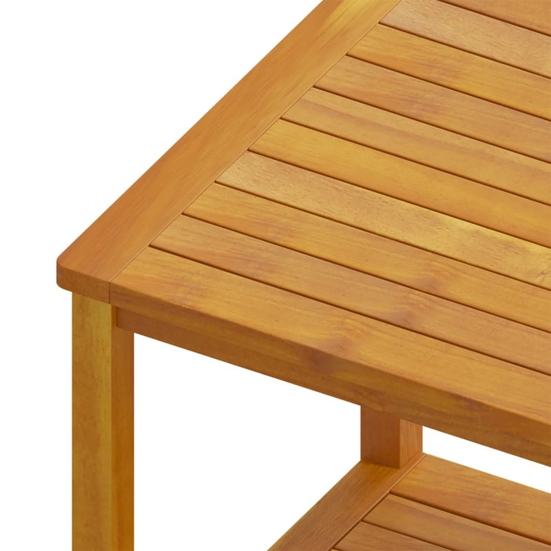 Table basse simple avec rangement Dimaggio, 17.72" H x 17.72" W x 17.72" D, Brown