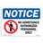 No Admittance Authorized Personnel Only Sign