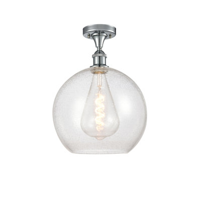 Plafonnier semi-encastré 1 lumière