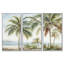 Ensemble de salon Palms Palm Trees On The Beach V - Palmiers et palmiers-107764406-112014233