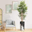 Arbre artificiel en pot de soie artificiel en bambou contemporain-103687309