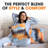 Abstract Faux Fur Throw Pillow
