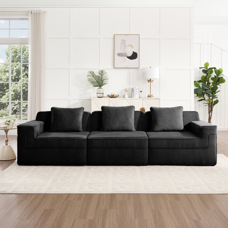 Canapé modulaire 3 places Modern