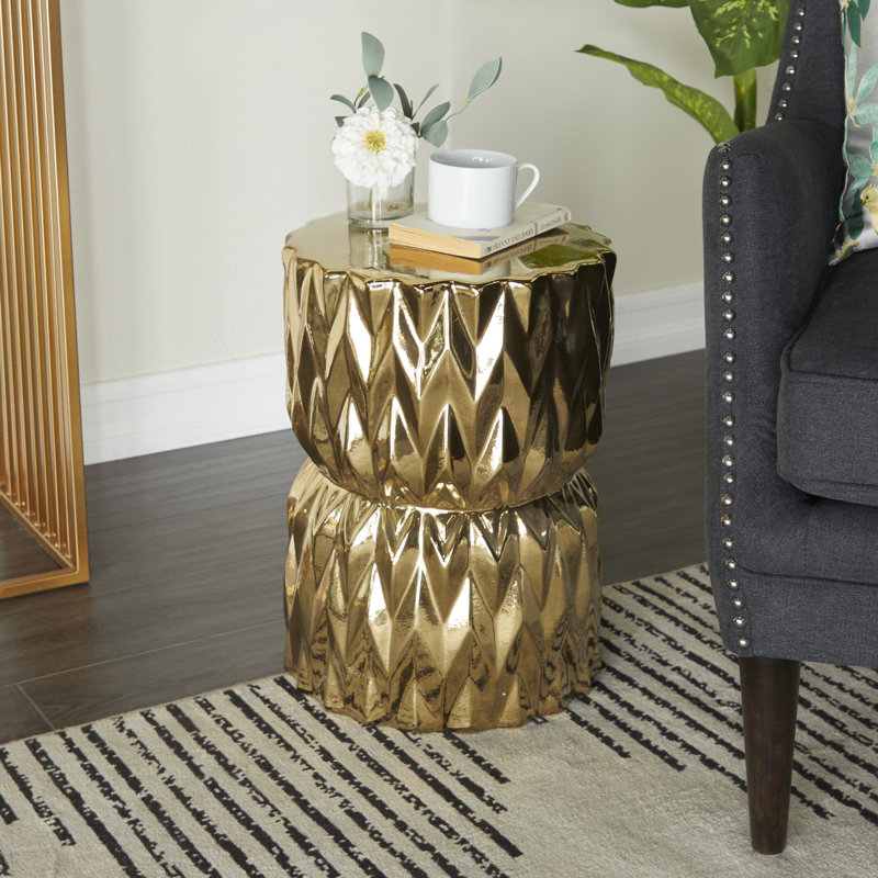 table de bout cylindriques