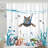 Ophia Shower Curtain with Hooks Included