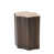Plateau beige / base bronze
