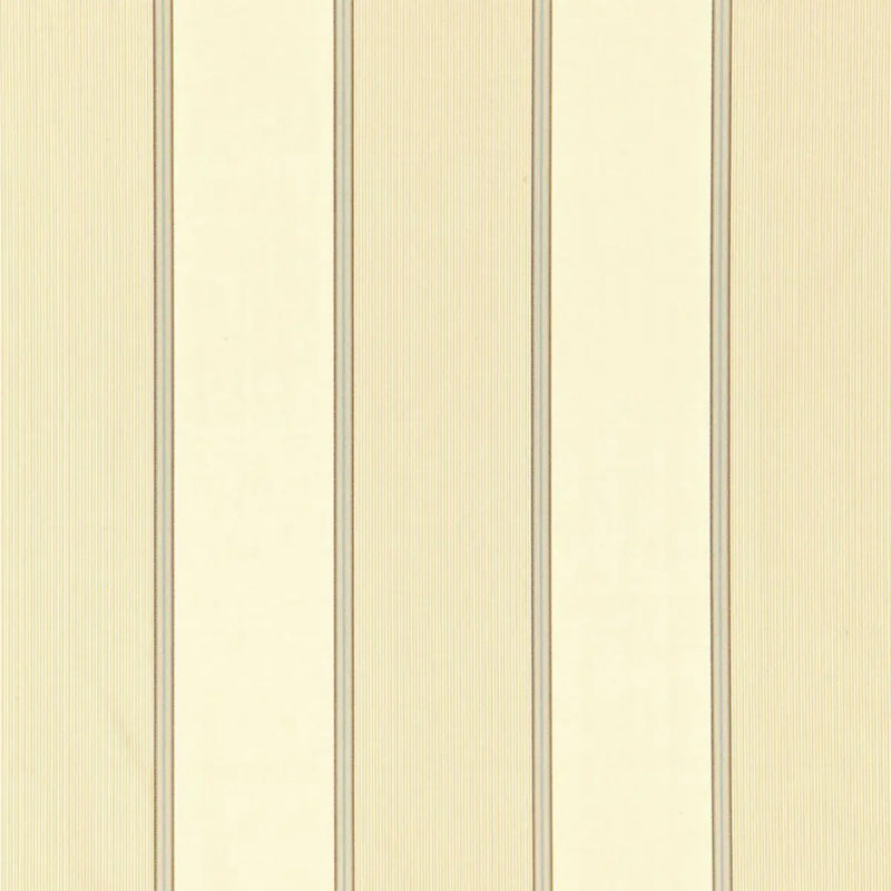 Sophia Silk Stripe Fabric, White/Off-White/Beige