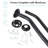 72" Adjustable Curved Fixed Shower Curtain Rod