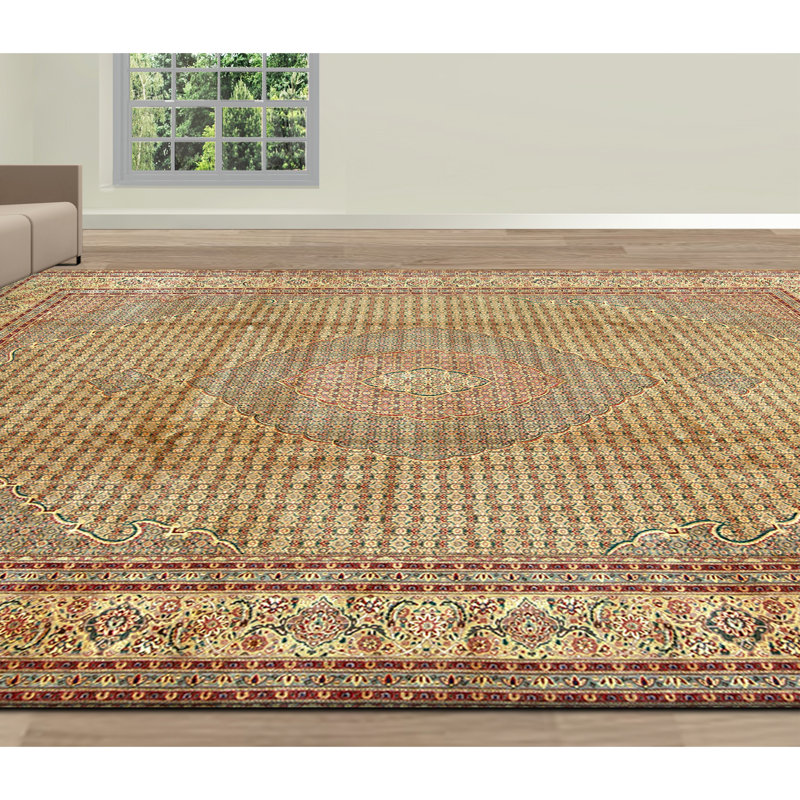 Hand Knotted Wool Oriental Indoor Rug