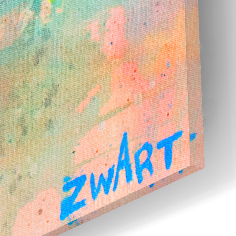 «Bear Spirit Scream» par Zwart, H 12 po x l 12 po x P 0,13 po